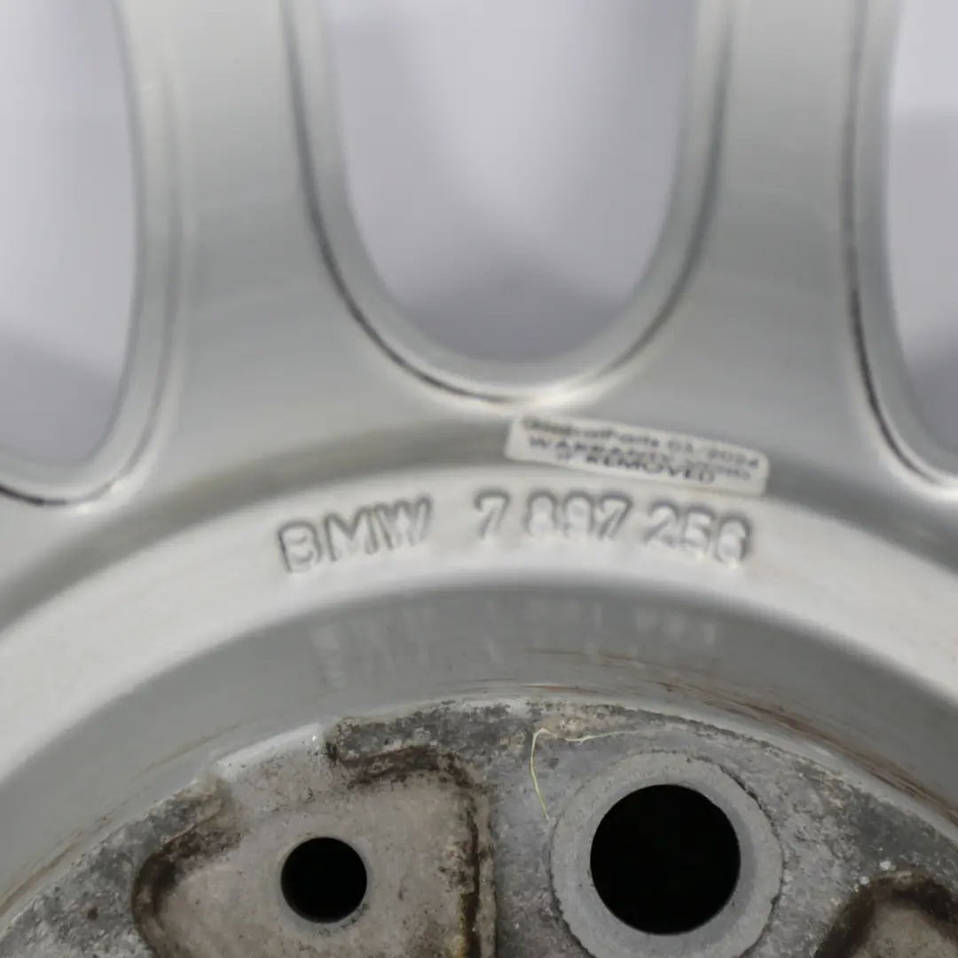 BMW E63 E64 Front Silver Wheel Alloy Rim 19" 8,5J V Spoke 152 ET:14 - SKU 7897256-2 - Part number 7897256