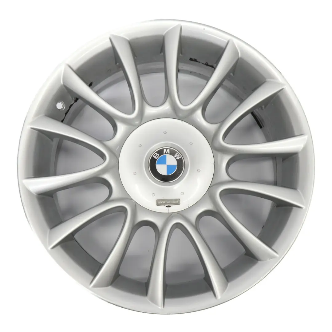 trasera de plata llanta aleación de 19 "9J V Spoke 152 ET:18 para BMW E63 E64 con número de pieza 7897257 BMW E63 E64 trasera de plata llanta aleación de 19 "9J V Spoke 152 ET:18 - SKU 7897257-2 - Número de pieza 7897257