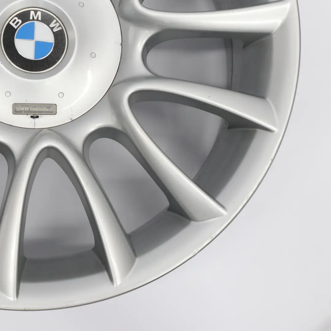 BMW E63 E64 Jante arrière en alliage argenté 19" 9J V Spoke 152 ET:18 - SKU 7897257-2 - Numéro de pièce 7897257