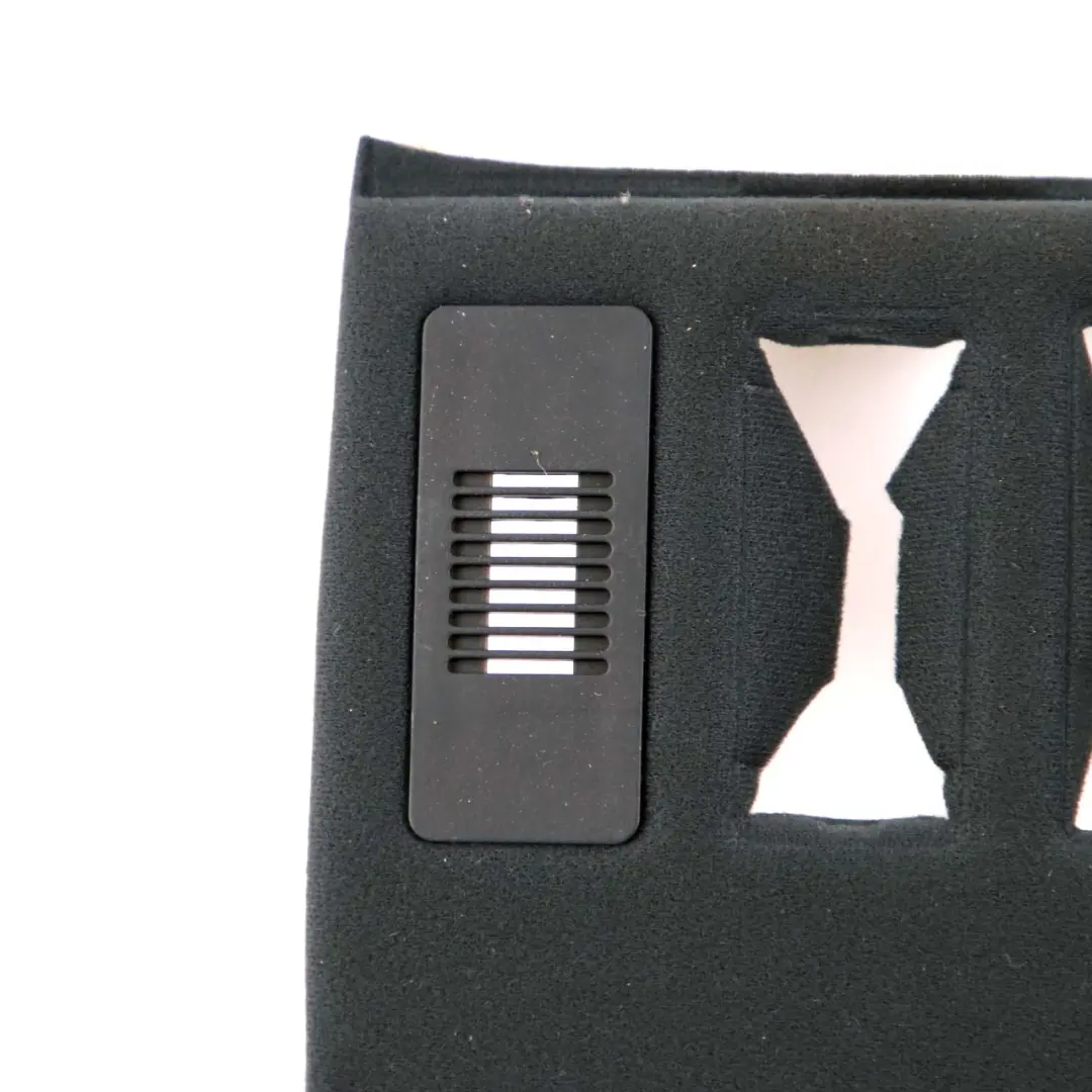 BMW 5 E60 E61 LCI Ramka Przełączników Podsufitki Tkanina Antracyt 7037685 - SKU 7897584 - Numer Części 7897584
