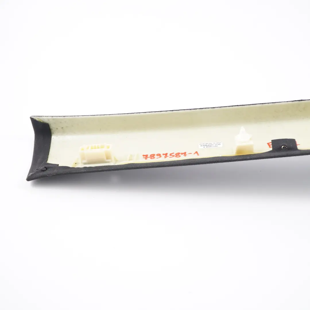 BMW E60 E61 Pilar A Cubierta Columna A Trim Izquierda Antracita Negro - SKU 7897587-1 - Número de pieza 7897587