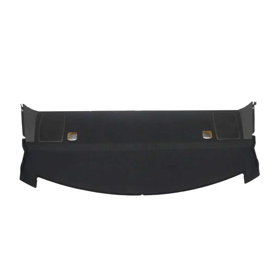 Window Parcel Shelf Trim Panel Black to BMW 5 E60 LCI Saloon Rear with Part number 6987165 BMW 5 E60 LCI Saloon Rear Window Parcel Shelf Trim Panel Black - SKU 6987165 - Part number 6987165