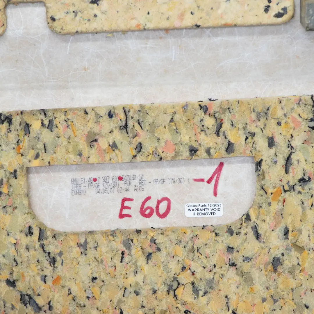 Window Parcel Shelf Trim Panel Anthracite to BMW E60 Saloon Rear with Part number 7897601 BMW E60 Saloon Rear Window Parcel Shelf Trim Panel Anthracite - SKU 7897601-1 - Part number 7897601