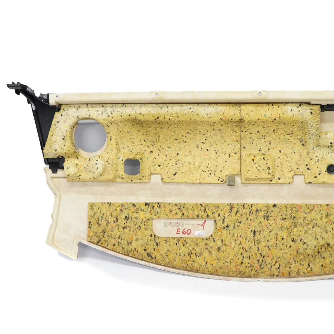 BMW E60 Berlina Ventana Trasera Parcela Estante Embellecedor Panel Antracita - SKU 7897601-1 - Número de pieza 7897601