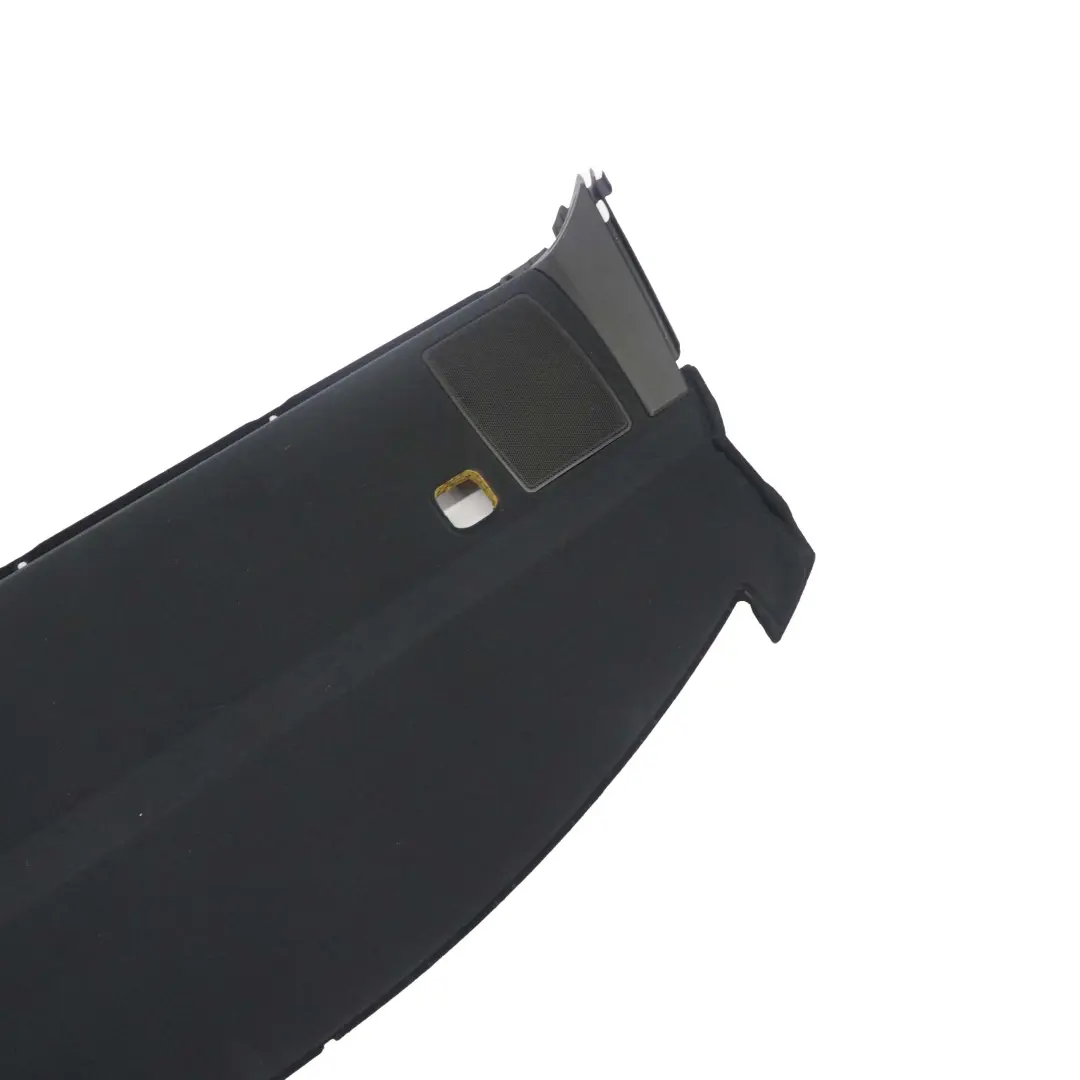 Window Parcel Shelf Trim Panel Black to BMW 5 E60 LCI Saloon Rear with Part number 6987165 BMW 5 E60 LCI Saloon Rear Window Parcel Shelf Trim Panel Black - SKU 6987165 - Part number 6987165