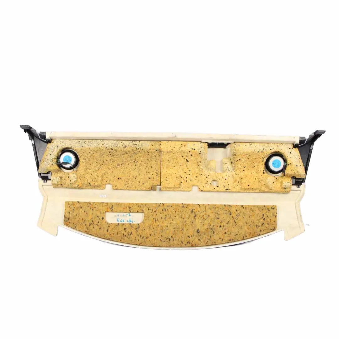 Parcel Shelf Saloon Window Trim Panel Anthracite to BMW E60 Rear with Part number 7897601 BMW E60 Rear Parcel Shelf Saloon Window Trim Panel Anthracite - SKU 7897601-2 - Part number 7897601