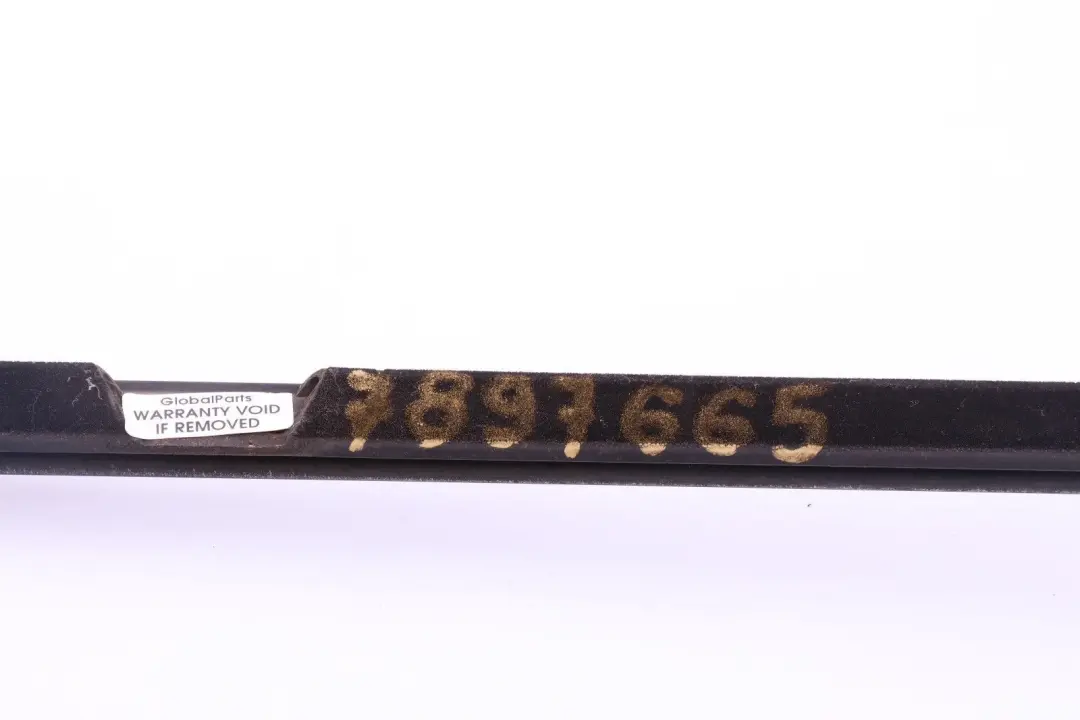 BMW 5 E60 Puerta Trasera Izquierda Burlete Exterior Glanzschwarz Alto Brillo - SKU 7897665 - Número de pieza 7897665