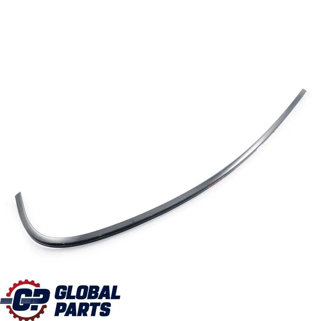 BMW 5 E60 M5 Couverture Fenetre Haut Porte Arriere Gauche Noir Brillant