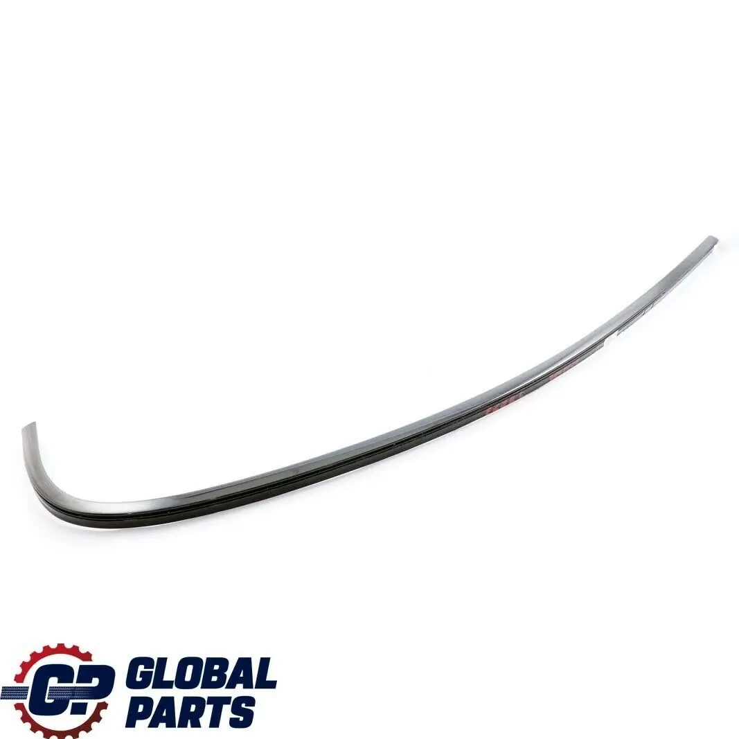 BMW E60 M5 Finisher Window Frame Top Door Rear Left Black GLANZSCHWARZ - SKU 7897671 - Part number 7897671