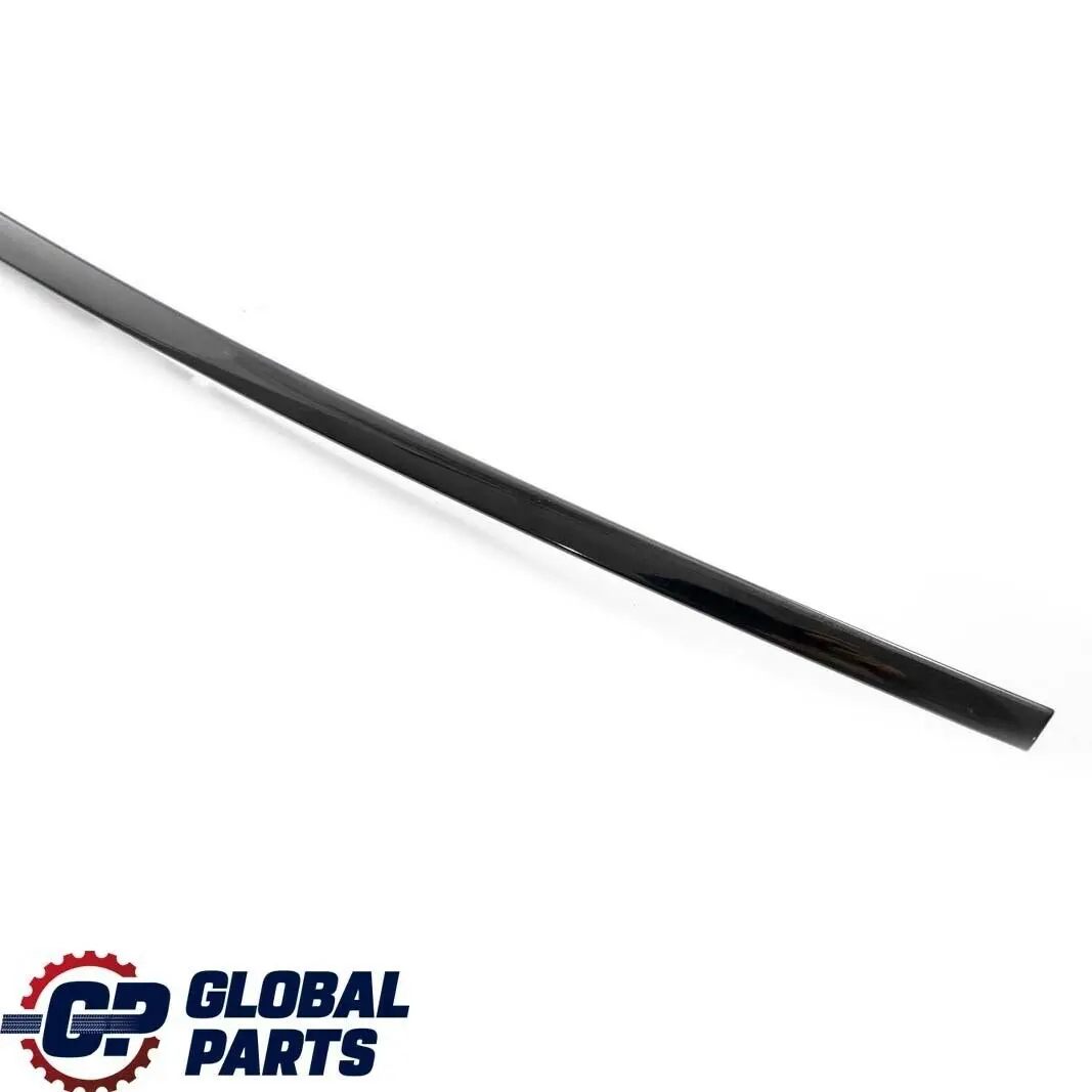 BMW E60 M5 Finisher Window Frame Top Door Rear Left Black GLANZSCHWARZ - SKU 7897671 - Part number 7897671