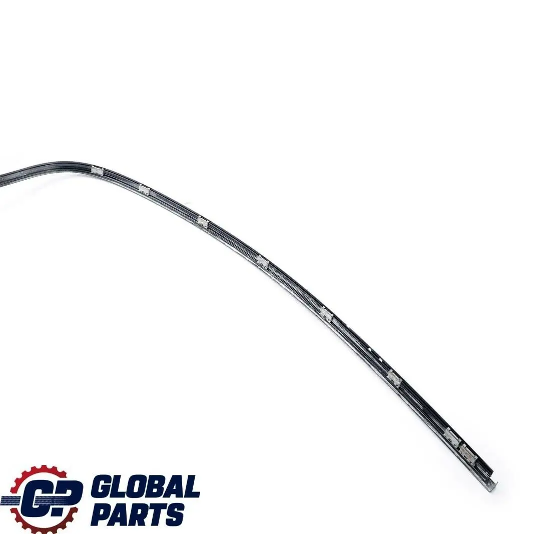 BMW E60 M5 Finisher Window Frame Top Door Rear Left Black GLANZSCHWARZ - SKU 7897671 - Part number 7897671