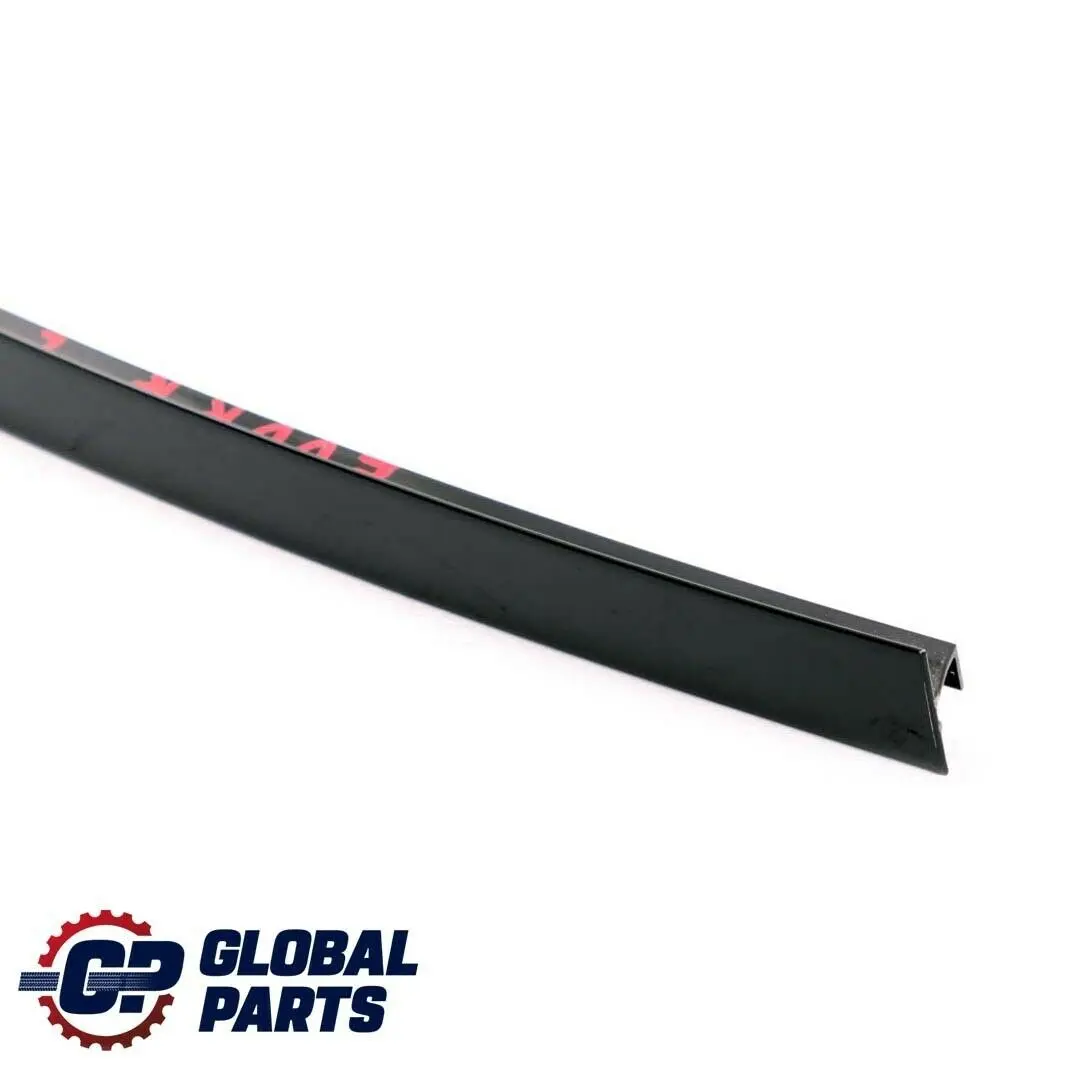 BMW 5 E60 LCI Fensterf?hrungsstegabdeckung Arriere Droit Noir Brillant - SKU 7897676 - Numéro de pièce 7897676