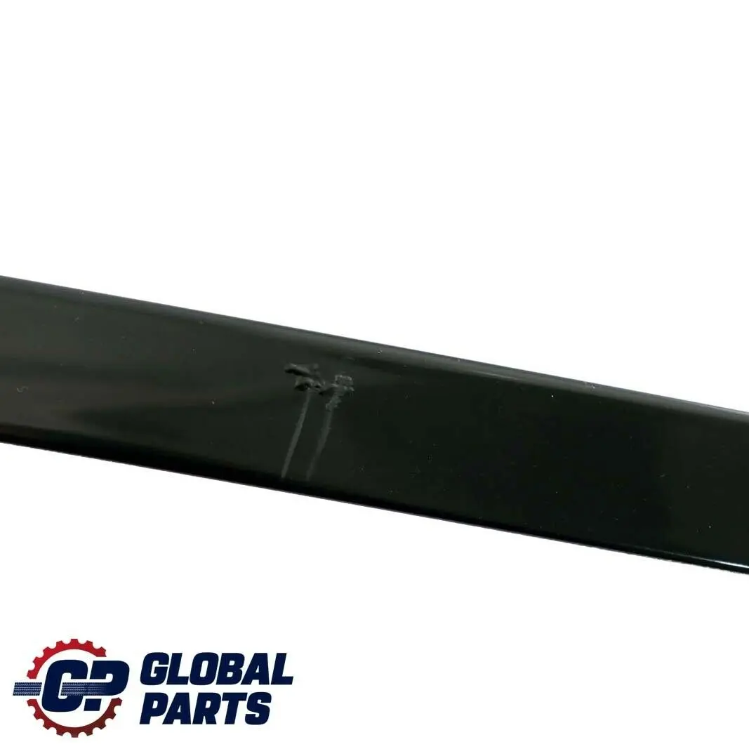 BMW E60 LCI Fensterf?hrungsstegabdeckung Destra Posteriore Nero Lucido - SKU 7897676 - Numero di parte 7897676