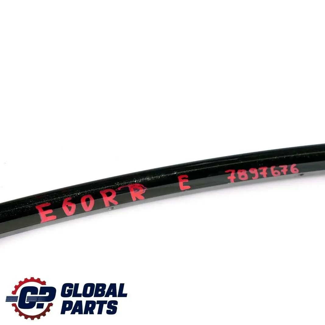 BMW 5 E60 LCI Fensterf?hrungsstegabdeckung Arriere Droit Noir Brillant - SKU 7897676 - Numéro de pièce 7897676