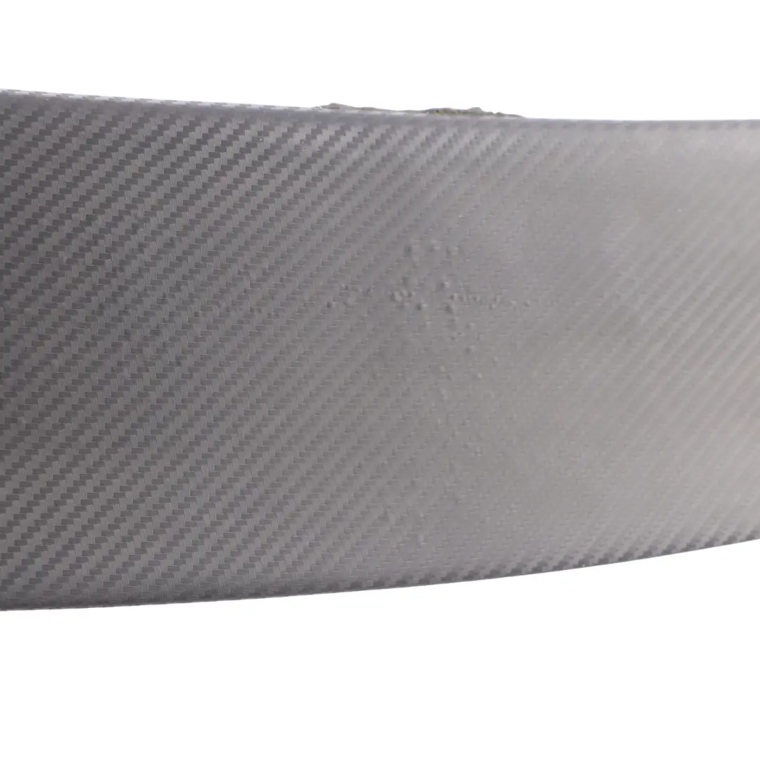 Spoiler BMW E60 M Sport Boot Trunk Lid Rear Trim Carbon FOIL Set to Tailgate with Part number 7897678 Tailgate Spoiler BMW E60 M Sport Boot Trunk Lid Rear Trim Carbon FOIL Set - SKU 7897678-1 - Part number 7897678