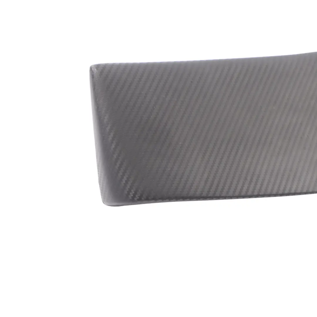 Spoiler BMW E60 M Sport Boot Trunk Lid Rear Trim Carbon FOIL Set to Tailgate with Part number 7897678 Tailgate Spoiler BMW E60 M Sport Boot Trunk Lid Rear Trim Carbon FOIL Set - SKU 7897678-1 - Part number 7897678