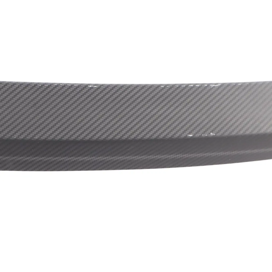 Spoiler BMW E60 M Sport Boot Trunk Lid Rear Trim Carbon FOIL Set to Tailgate with Part number 7897678 Tailgate Spoiler BMW E60 M Sport Boot Trunk Lid Rear Trim Carbon FOIL Set - SKU 7897678-1 - Part number 7897678