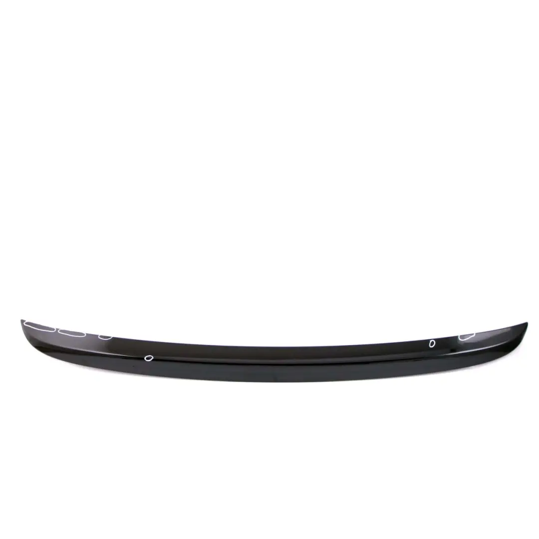 Spoiler Trim BMW E60 M Sport Boot Trunk Lid Tailgate Black Sapphire - 475 to Rear with Part number 7879678 Rear Spoiler Trim BMW E60 M Sport Boot Trunk Lid Tailgate Black Sapphire - 475 - SKU 7897678-BS1 - Part number 7879678