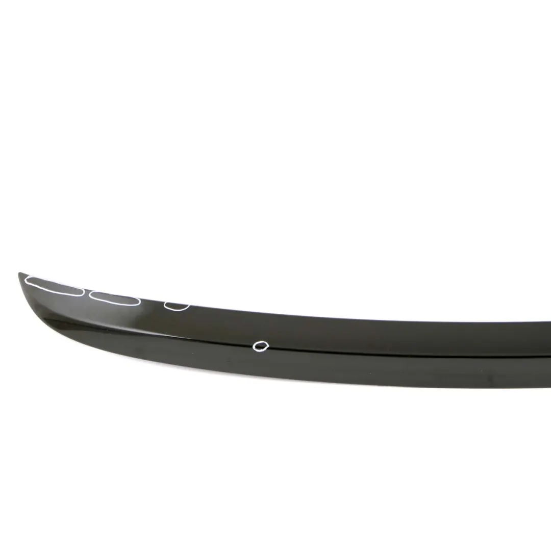 Spoiler Trim BMW E60 M Sport Boot Trunk Lid Tailgate Black Sapphire - 475 to Rear with Part number 7879678 Rear Spoiler Trim BMW E60 M Sport Boot Trunk Lid Tailgate Black Sapphire - 475 - SKU 7897678-BS1 - Part number 7879678