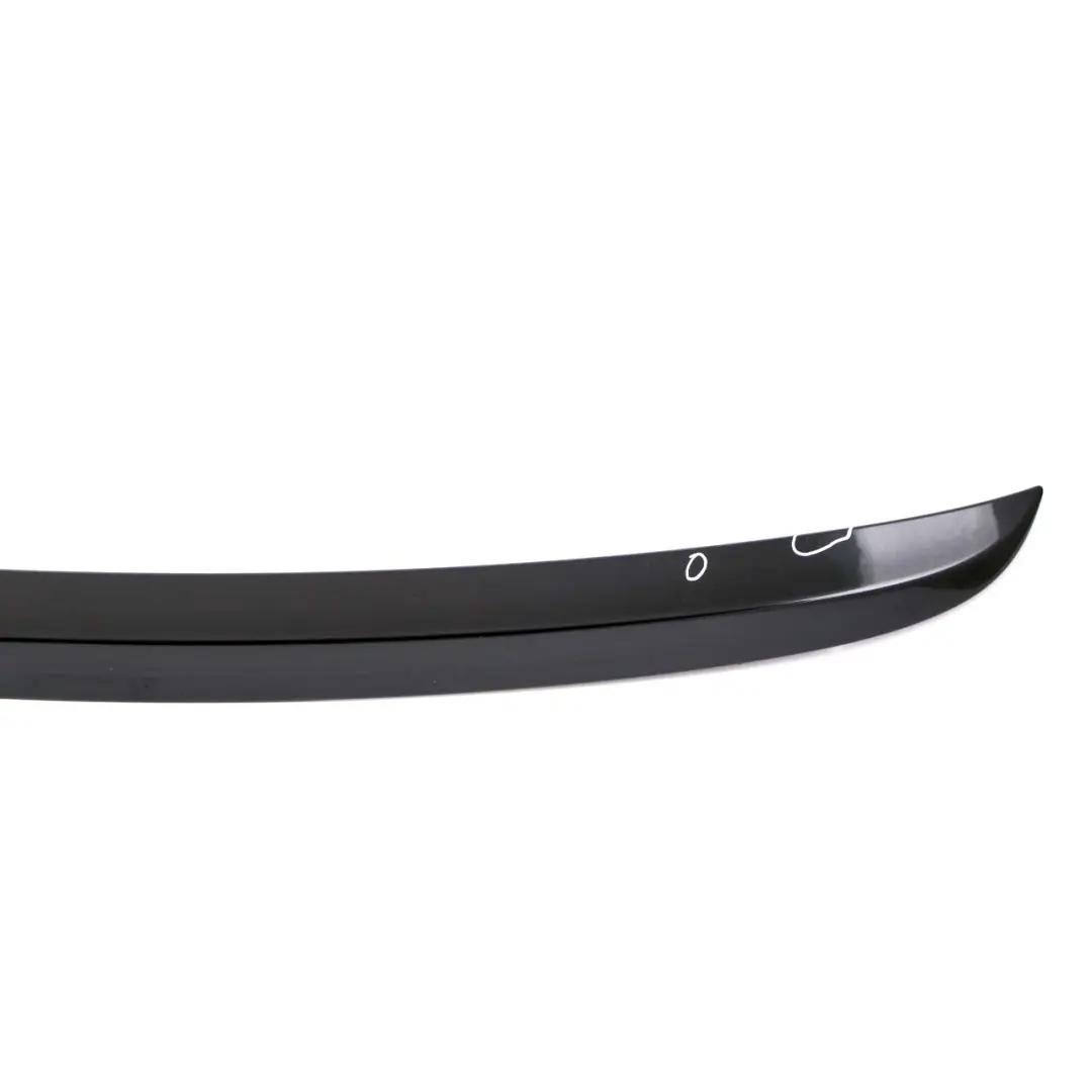 Spoiler Trim BMW E60 M Sport Boot Trunk Lid Tailgate Black Sapphire - 475 to Rear with Part number 7879678 Rear Spoiler Trim BMW E60 M Sport Boot Trunk Lid Tailgate Black Sapphire - 475 - SKU 7897678-BS1 - Part number 7879678