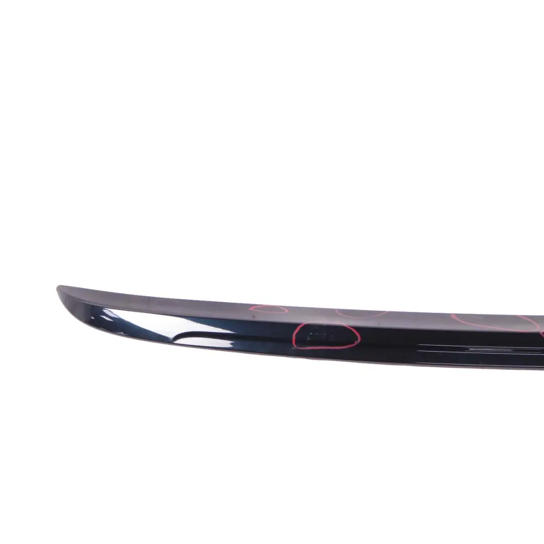 Spoiler Trim BMW E60 M Sport Boot Trunk Lid Tailgate Black Sapphire - 475 to Rear with Part number 7879678 Rear Spoiler Trim BMW E60 M Sport Boot Trunk Lid Tailgate Black Sapphire - 475 - SKU 7897678-BS - Part number 7879678