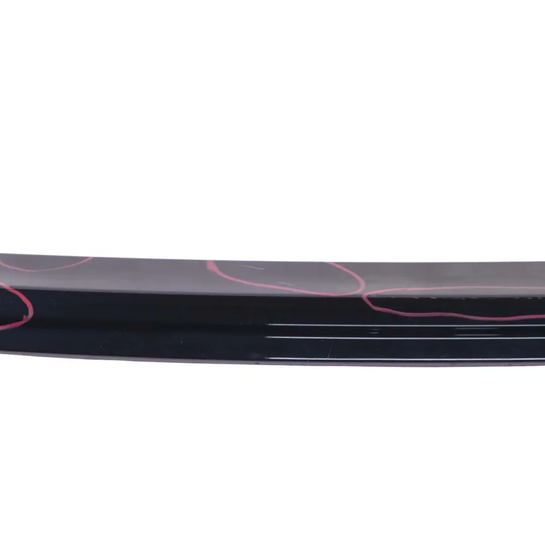 Spoiler Trim BMW E60 M Sport Boot Trunk Lid Tailgate Black Sapphire - 475 to Rear with Part number 7879678 Rear Spoiler Trim BMW E60 M Sport Boot Trunk Lid Tailgate Black Sapphire - 475 - SKU 7897678-BS - Part number 7879678