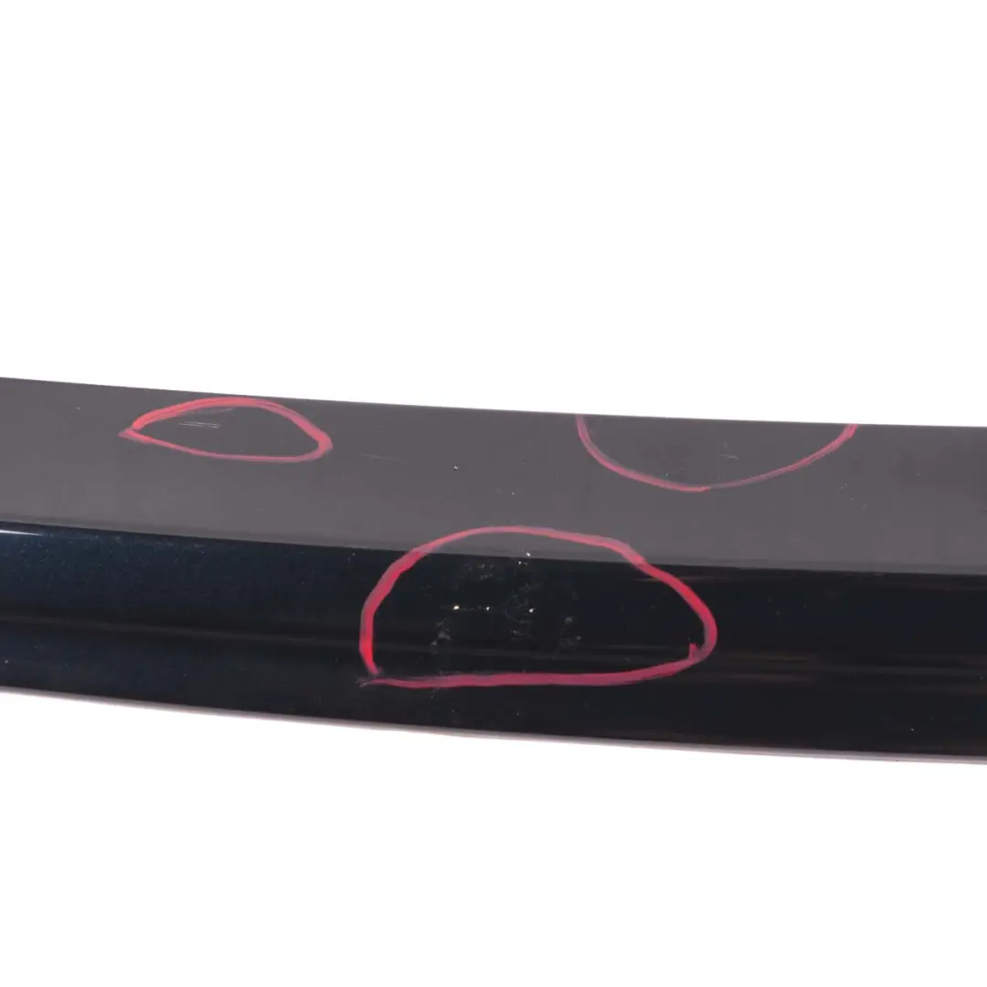 Spoiler Trim BMW E60 M Sport Boot Trunk Lid Tailgate Black Sapphire - 475 to Rear with Part number 7879678 Rear Spoiler Trim BMW E60 M Sport Boot Trunk Lid Tailgate Black Sapphire - 475 - SKU 7897678-BS - Part number 7879678