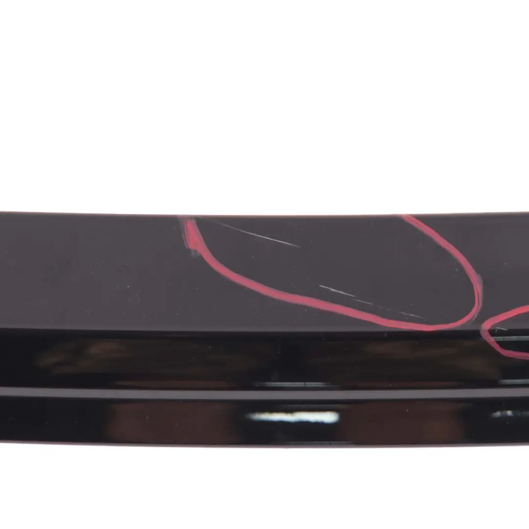 Spoiler Trim BMW E60 M Sport Boot Trunk Lid Tailgate Black Sapphire - 475 to Rear with Part number 7879678 Rear Spoiler Trim BMW E60 M Sport Boot Trunk Lid Tailgate Black Sapphire - 475 - SKU 7897678-BS - Part number 7879678