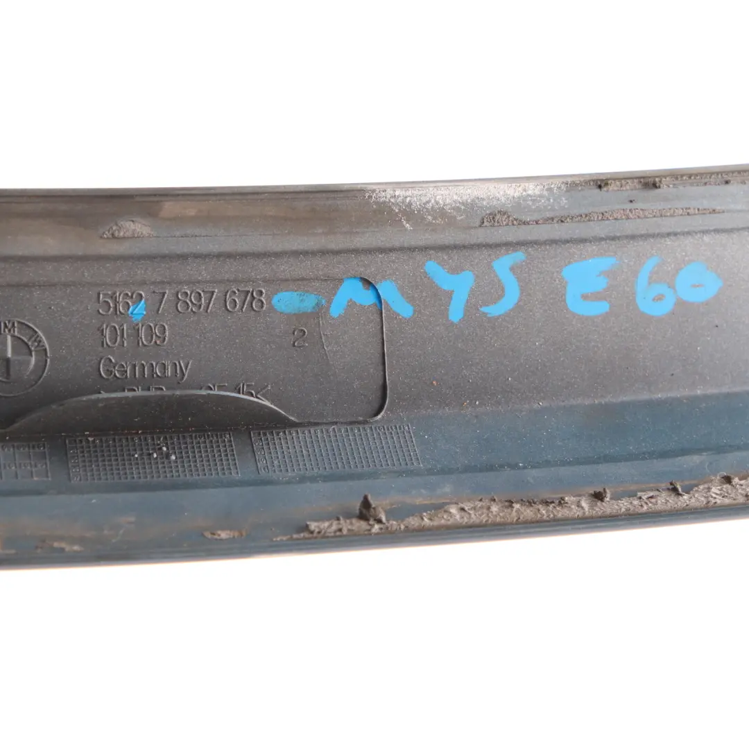 Spoiler BMW E60 M Sport Boot Trunk Lid Rear Trim Mysticblau Blue A07 to Tailgate with Part number 0395199 Tailgate Spoiler BMW E60 M Sport Boot Trunk Lid Rear Trim Mysticblau Blue A07 - SKU 7897678-MYS - Part number 0395199