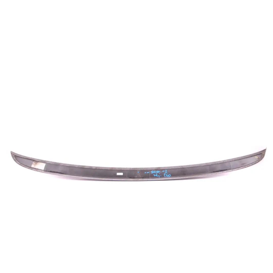 Boot Lid Spoiler M Sport Trunk Lid Tailgate Rear Trim Spacegrau Grey A52 to BMW E60 with Part number 7879678 BMW E60 Boot Lid Spoiler M Sport Trunk Lid Tailgate Rear Trim Spacegrau Grey A52 - SKU 7897678-SCG2 - Part number 7879678