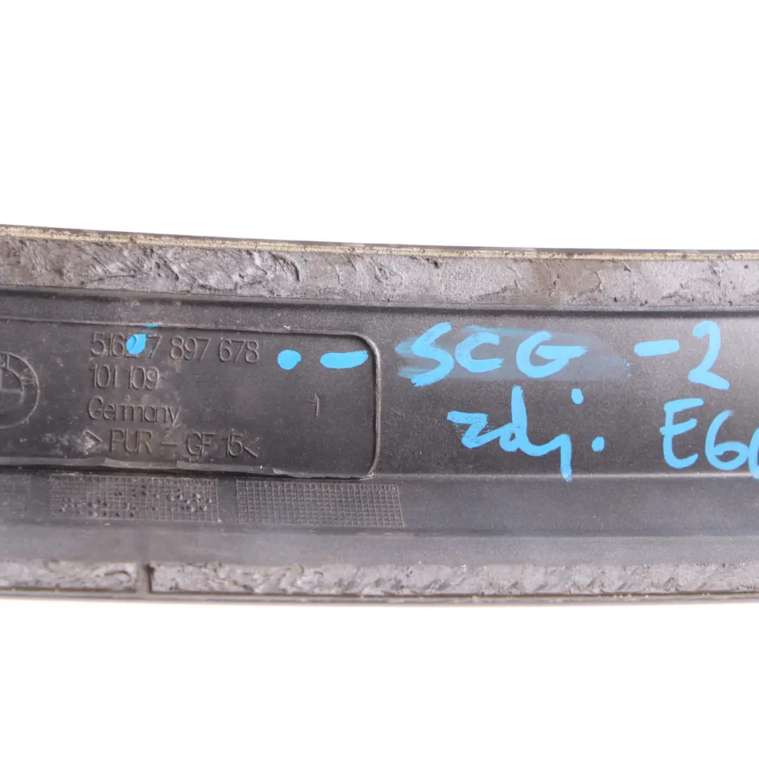 Boot Lid Spoiler M Sport Trunk Lid Tailgate Rear Trim Spacegrau Grey A52 to BMW E60 with Part number 7879678 BMW E60 Boot Lid Spoiler M Sport Trunk Lid Tailgate Rear Trim Spacegrau Grey A52 - SKU 7897678-SCG2 - Part number 7879678