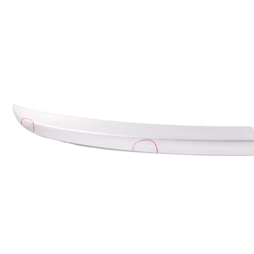 BMW E60 M5 Boot Trunk Lid Tailgate Rear Spoiler Trim Titansilber Silver 354 - SKU 7897678-TS - Part number 0395199