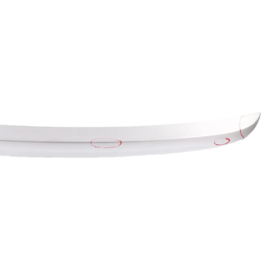 BMW E60 M5 Boot Trunk Lid Tailgate Rear Spoiler Trim Titansilber Silver 354 - SKU 7897678-TS - Part number 0395199