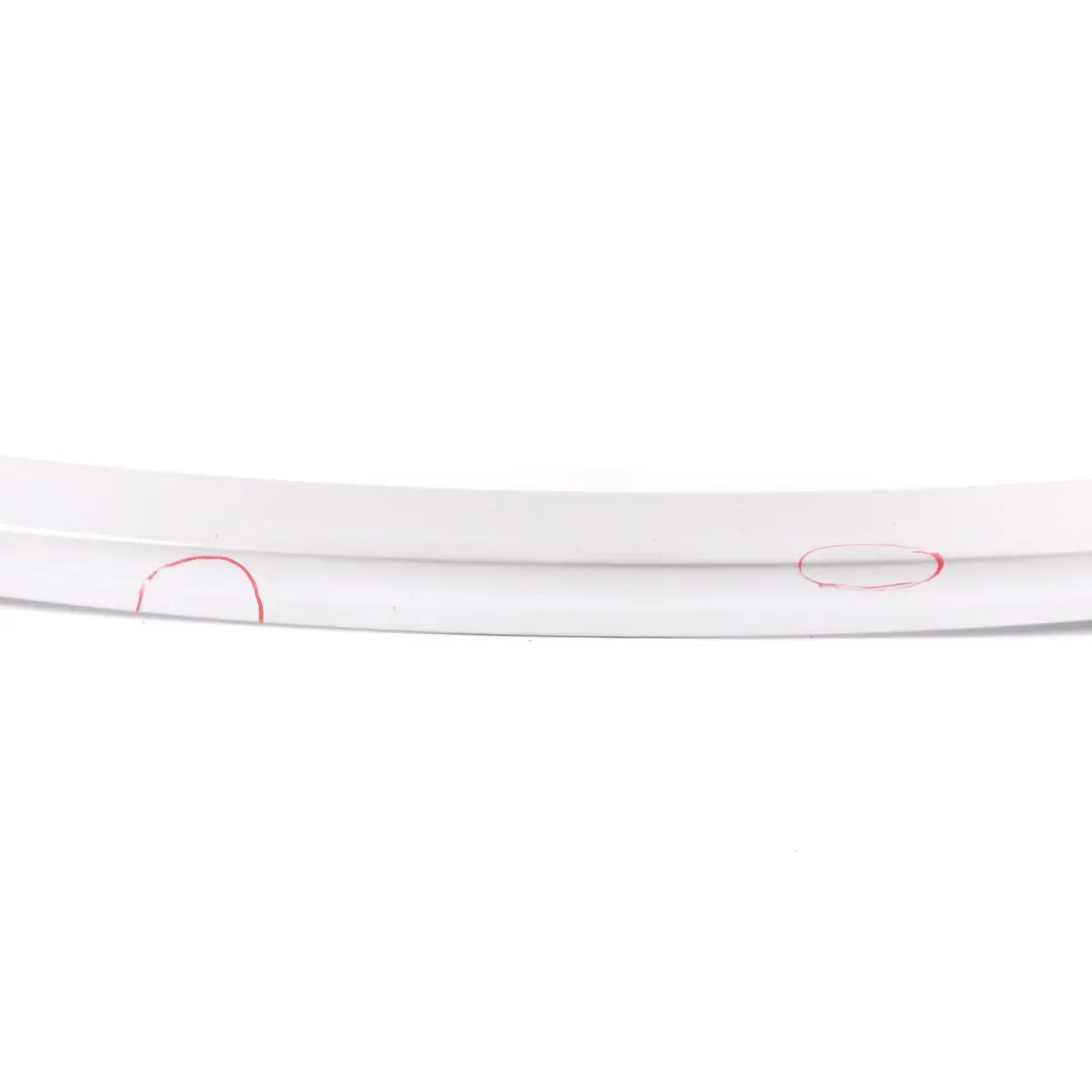 BMW E60 M5 Boot Trunk Lid Tailgate Rear Spoiler Trim Titansilber Silver 354 - SKU 7897678-TS - Part number 0395199