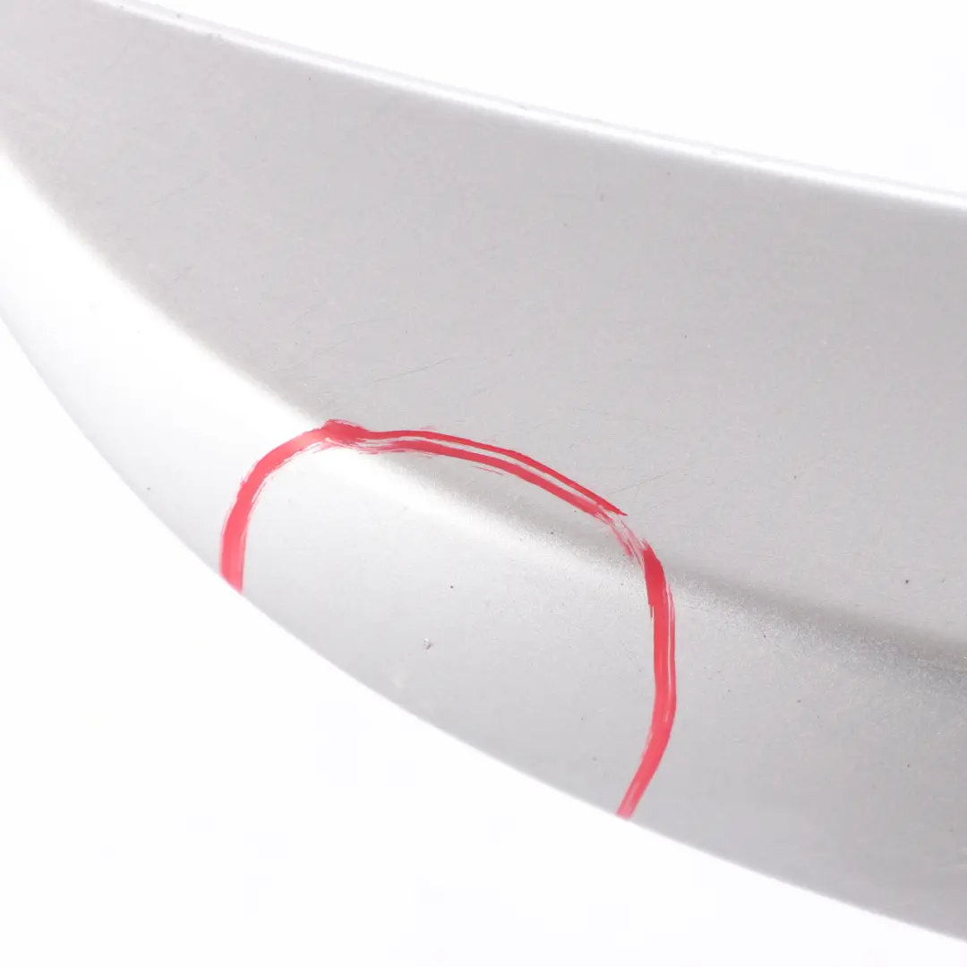 BMW E60 M5 Boot Trunk Lid Tailgate Rear Spoiler Trim Titansilber Silver 354 - SKU 7897678-TS - Part number 0395199