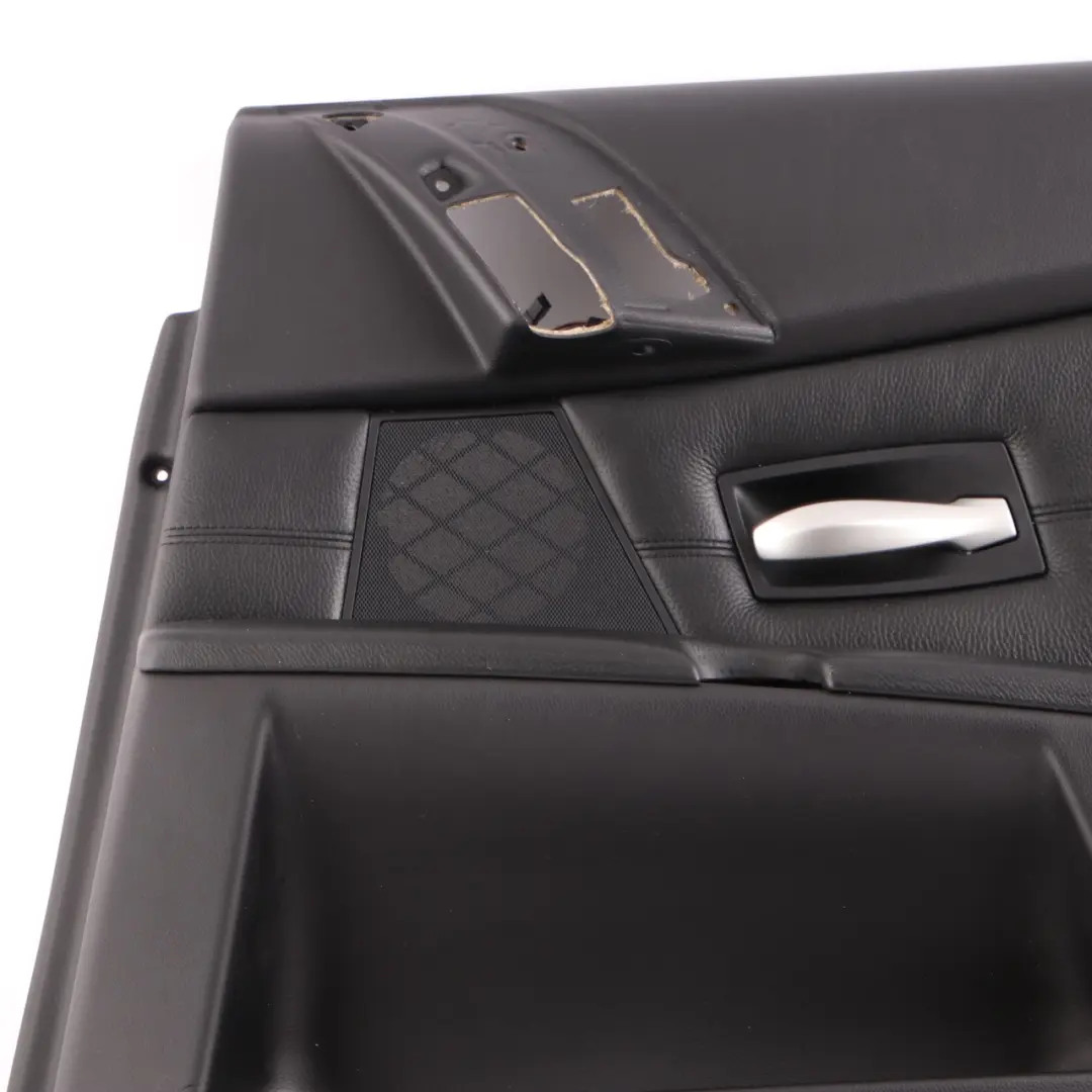 Door Card BMW E60 M5 Rear Right O/S Door Lining Panel Leather Merino Black to with Part number 7897980 Door Card BMW E60 M5 Rear Right O/S Door Lining Panel Leather Merino Black - SKU 7897980 - Part number 7897980