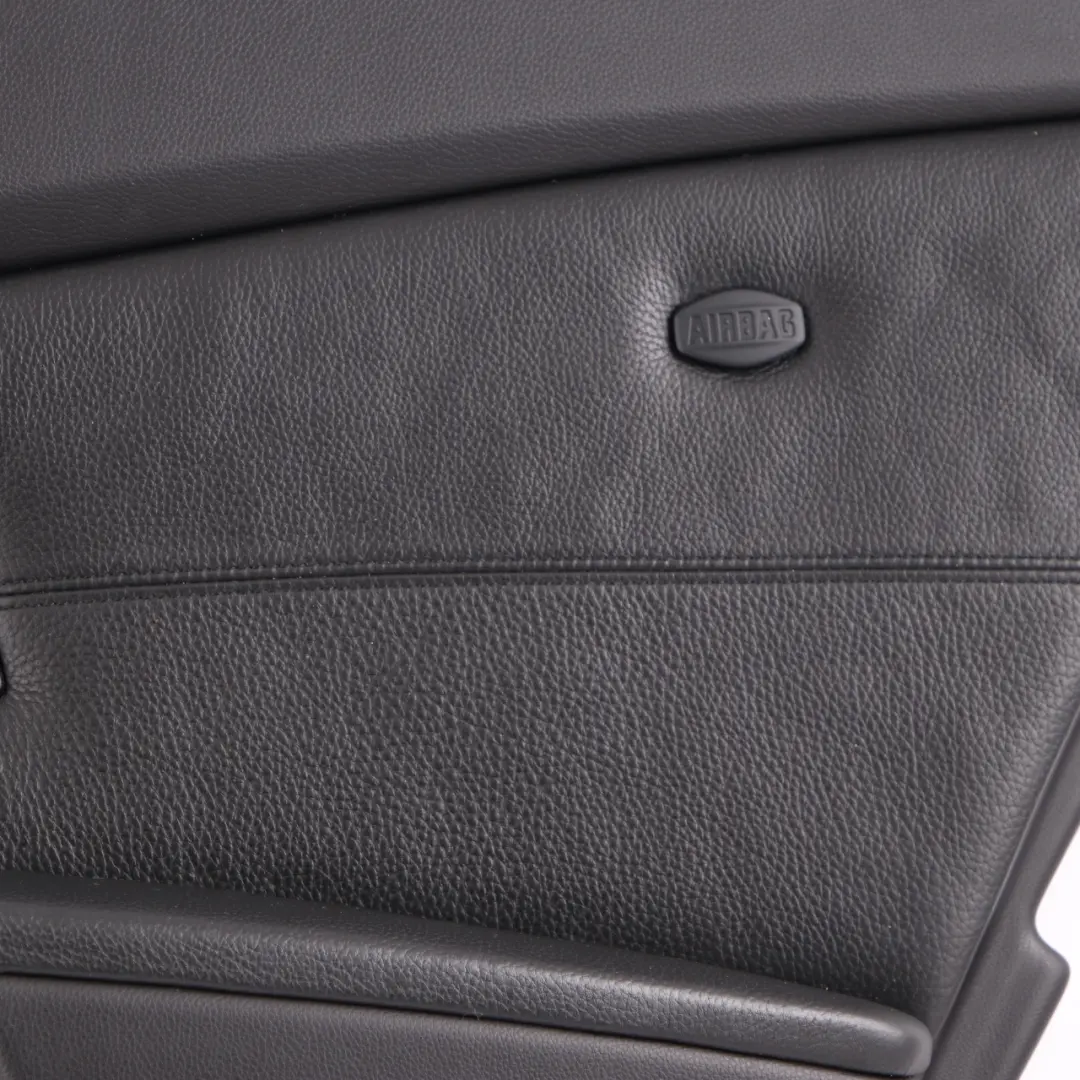  Door Card BMW E60 M5 Rear Right O/S Door Lining Panel Leather Merino Black - SKU 7897980 - Part number 7897980