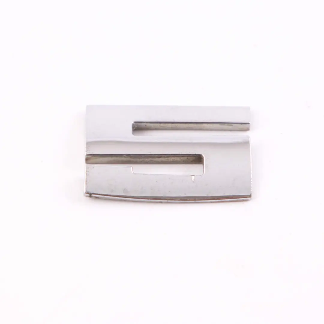 BMW E60 M5 Emblem Lettering Chrome Rear Adhered Boot Trunk Lid Badge Tri-Colour - SKU 7898126 - Part number 7898126