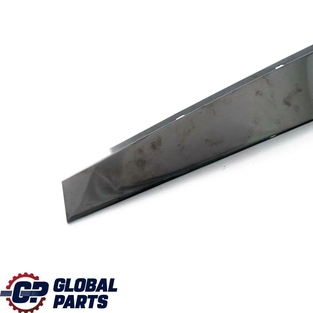 BMW 5 E60 E61 LCI Finisher Window Frame B-pillar Front Right Door High Gloss - SKU 7898142 - Part number 7898142