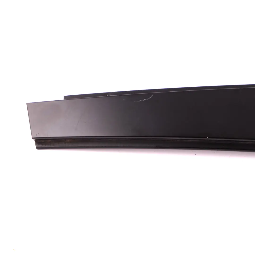 BMW E60 E61 Finition Cadre de fenêtre Montant arrière gauche Porte noire - SKU 7898143-1 - Numéro de pièce 7898143