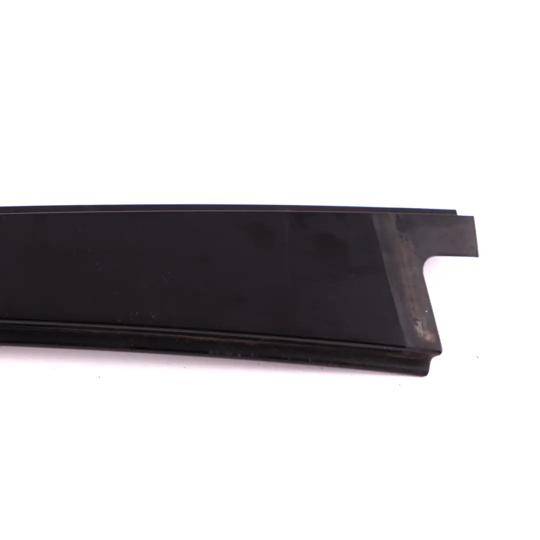 BMW E60 E61 Finitura Telaio Finestrino Pilar B Porta Posteriore Sinistra Nero - SKU 7898143-1 - Numero di parte 7898143