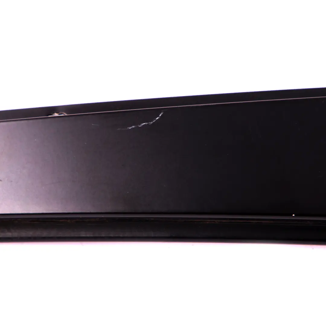 BMW E60 E61 Finition Cadre de fenêtre Montant arrière gauche Porte noire - SKU 7898143-1 - Numéro de pièce 7898143