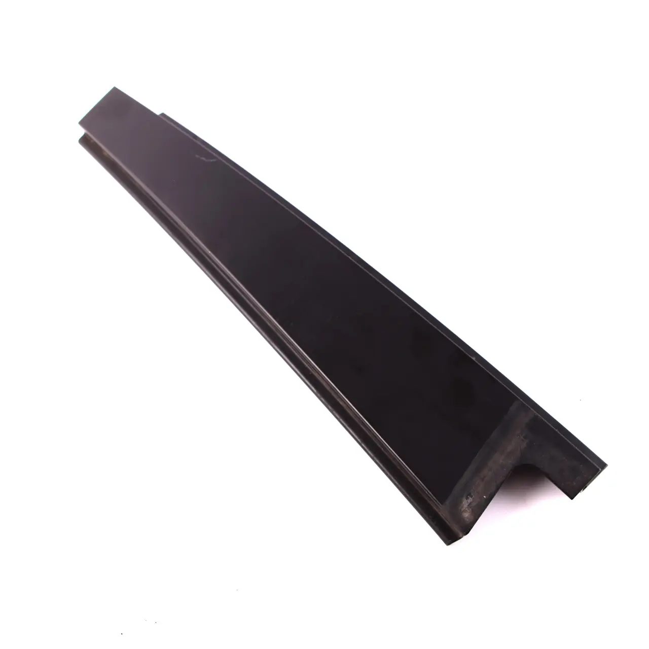 BMW E60 E61 Acabado Marco Ventana Pilar B Puerta Trasera Izquierda Negro