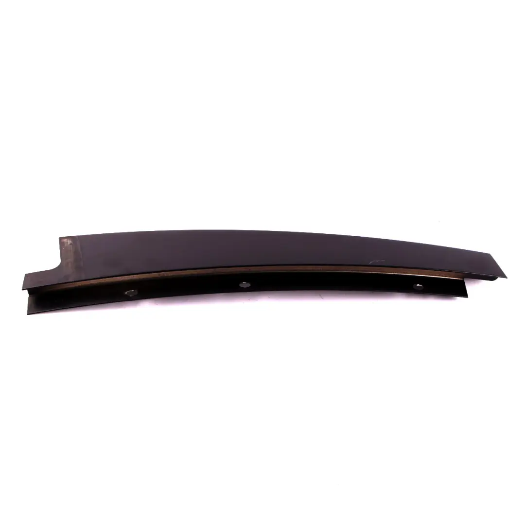 BMW 5 Series E60 E61 1 Finisher Window Frame B-pillar Rear Left Door Black N/S - SKU 7898143-1 - Part number 7898143