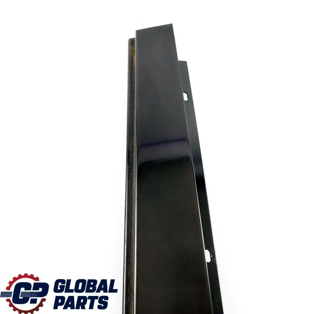 BMW E60 E61 Finisher Window Frame B-pillar Rear Left N/S Door Black - SKU 7898143 - Part number 7898143