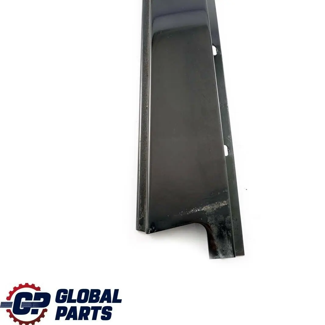 BMW E60 E61 Finisher Window Frame B-pillar Rear Left N/S Door Black - SKU 7898143 - Part number 7898143