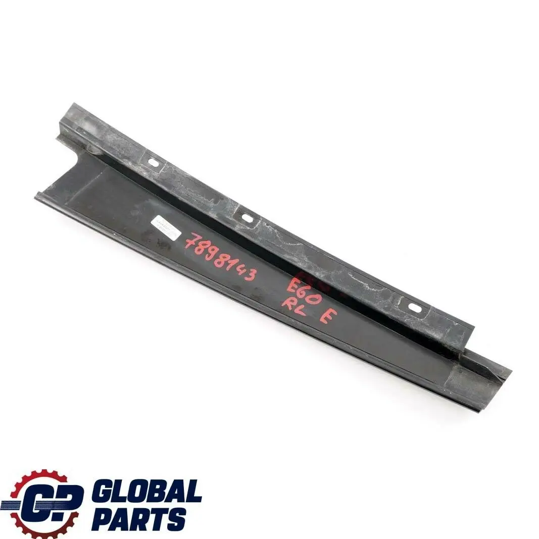 BMW E60 E61 Finisher Window Frame B-pillar Rear Left N/S Door Black - SKU 7898143 - Part number 7898143