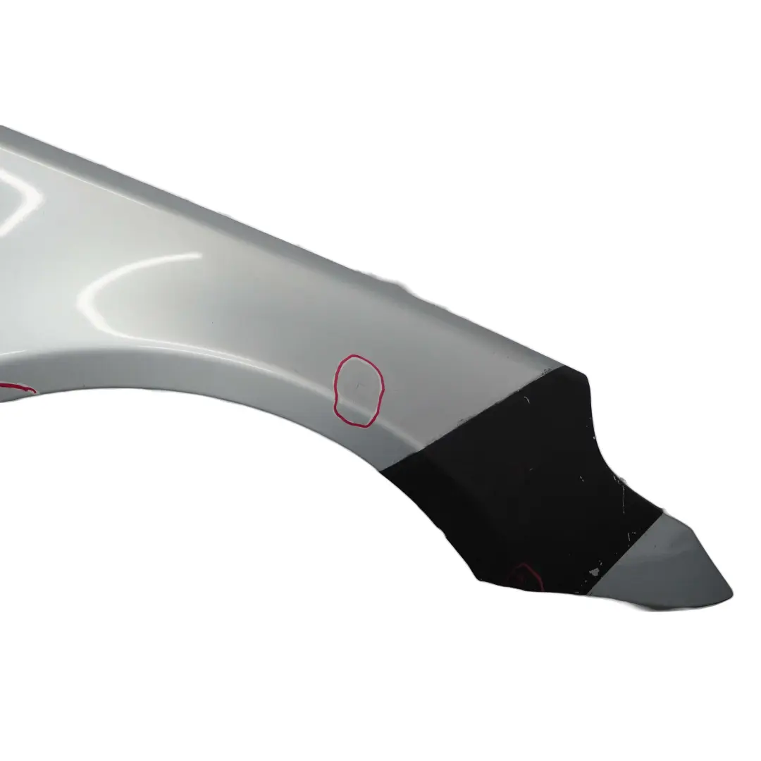 BMW 5 E60 M5 Front Right O/S Side Panel Fender Wing Silverstone II Metallic A29 - SKU 7898316-SIL - Part number 7898316