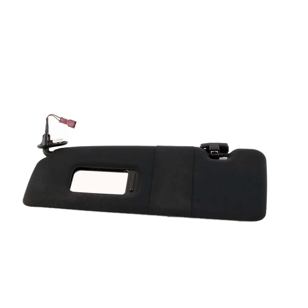 BMW E63 Coupe Sun Visor With Mirror Left N/S Schwarz Black - SKU 7898383 - Part number 7898384