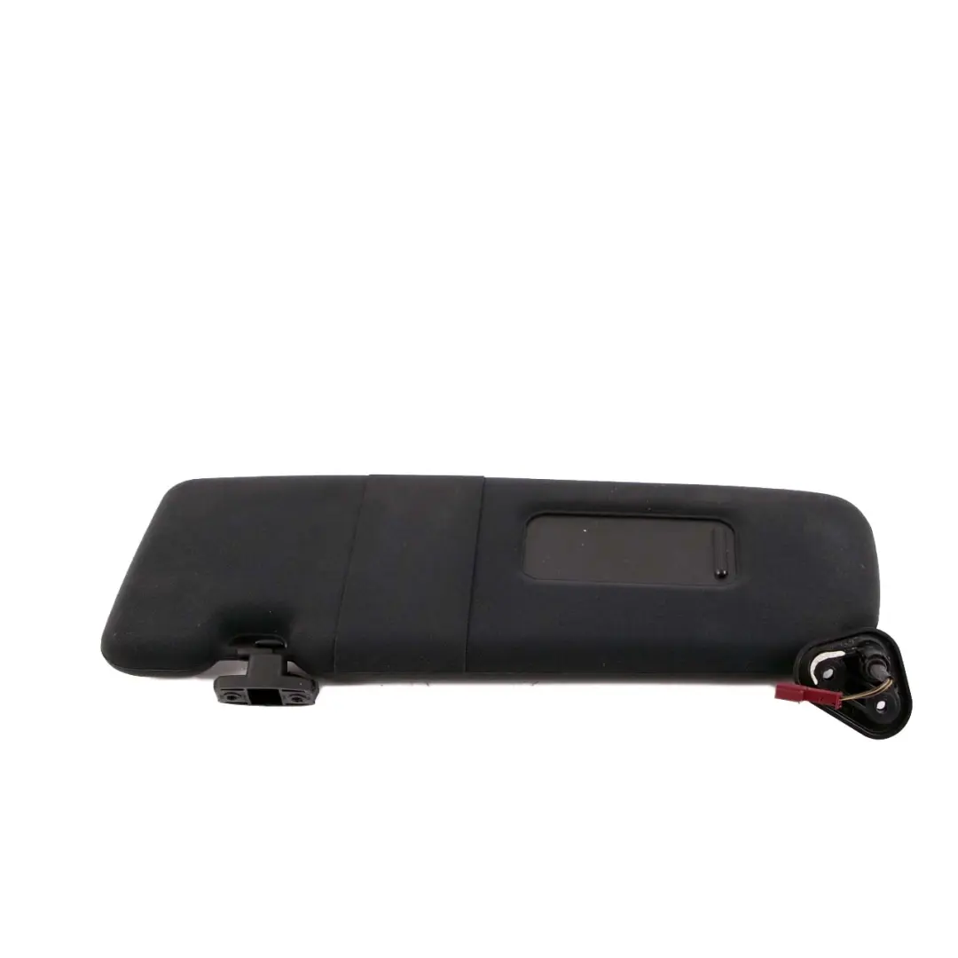 BMW E63 Coupe Sun Visor With Mirror Left N/S Schwarz Black - SKU 7898383 - Part number 7898384